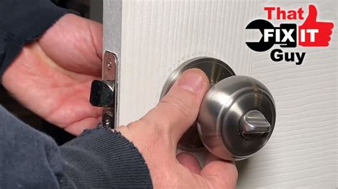 door hardware installation.